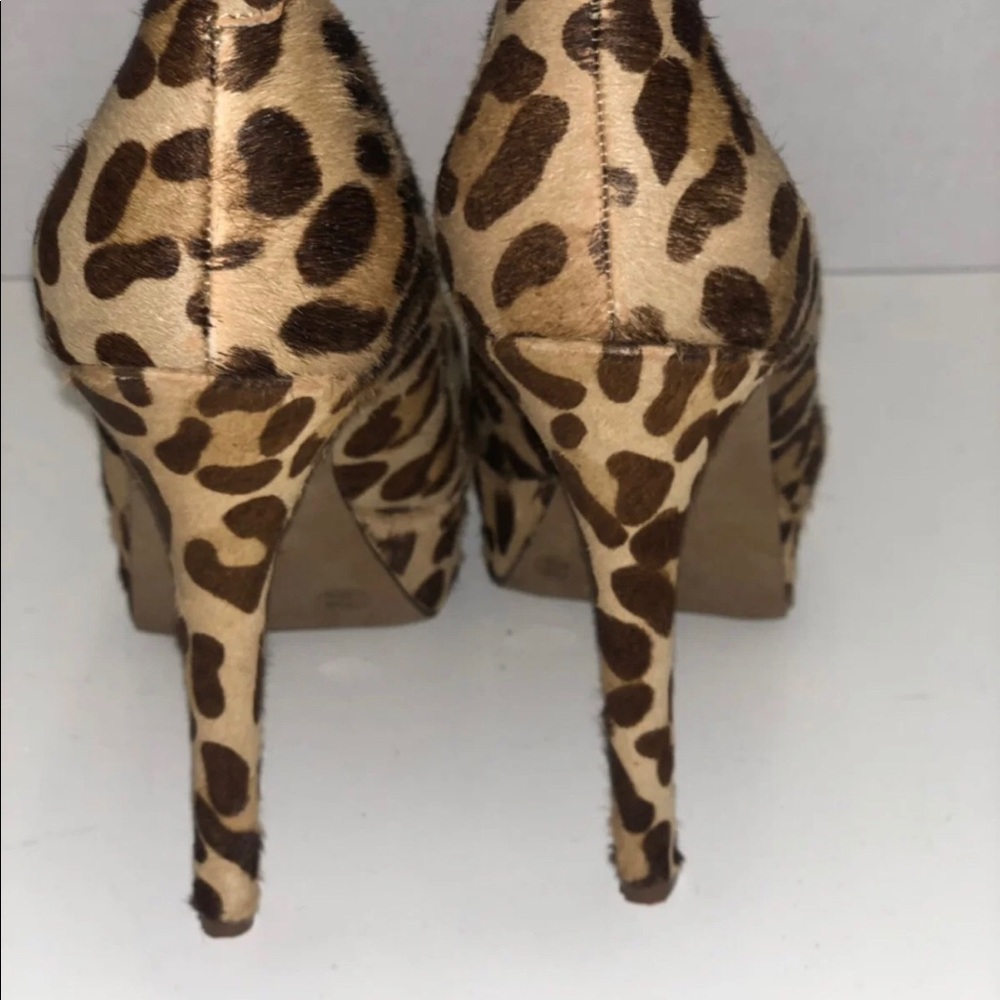 Leopard Jessica Simpson shoes 7.5 women’s  heels